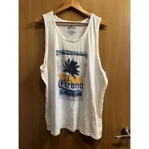 Men's LICENSED Corona Tank Top Size XL Gender Neutral/Adult/ Women's